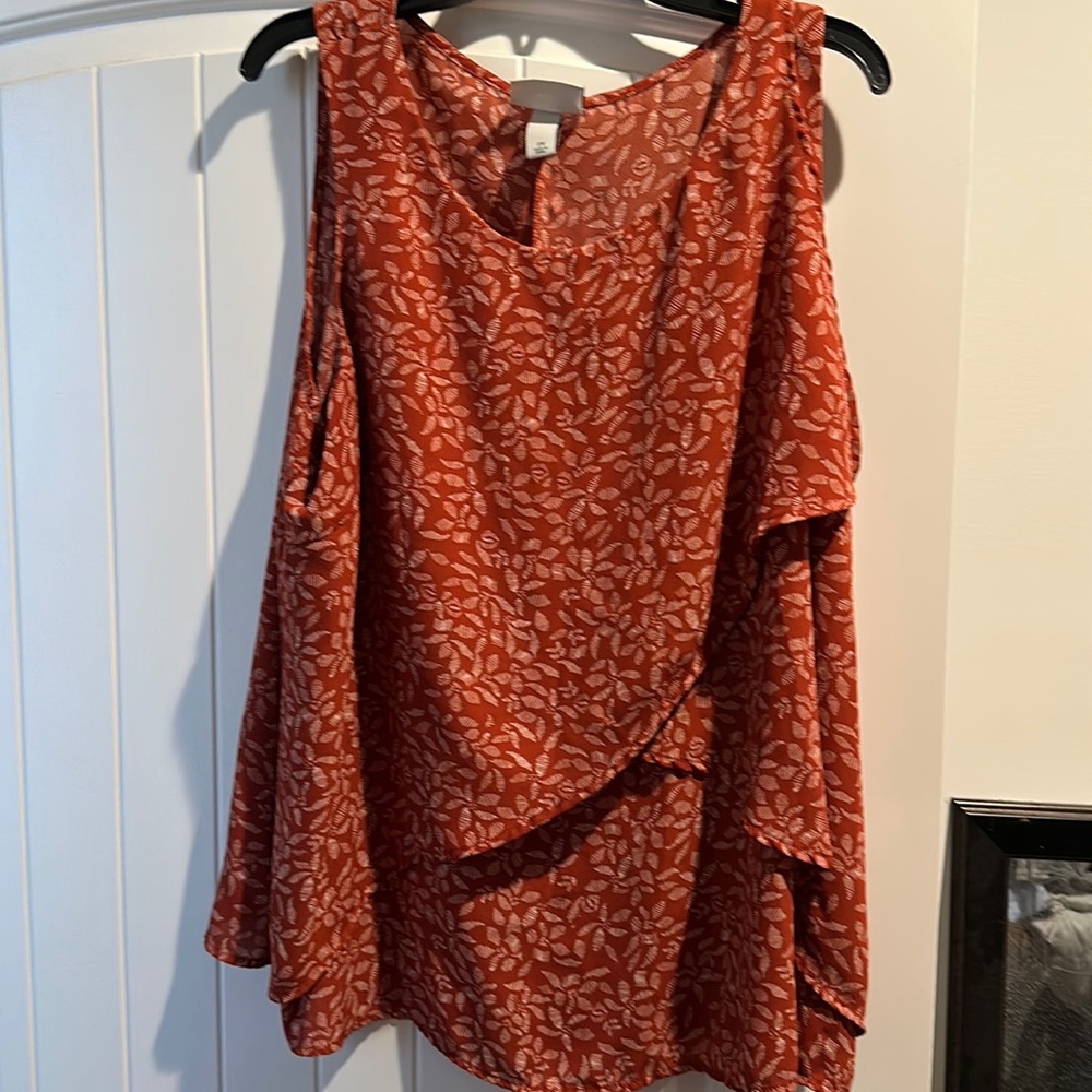 Criss cross tank top